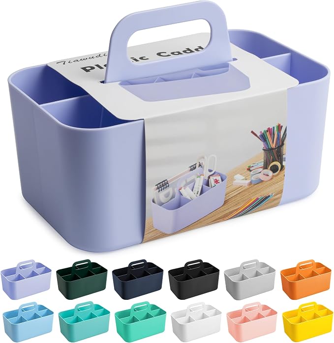 Tiawudi Multipurpose Caddy Organizer, Plastic Caddy by Tiawudi