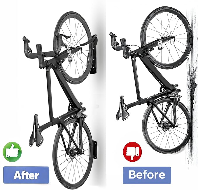 Wall Mount Bicycles Hanger, Bike Rack Garage Wall Mount, Indoor Bike Storage - Image 5
