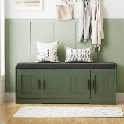 Homleke 2-Tier Storage Bench, Shoe Bench - Image 9
