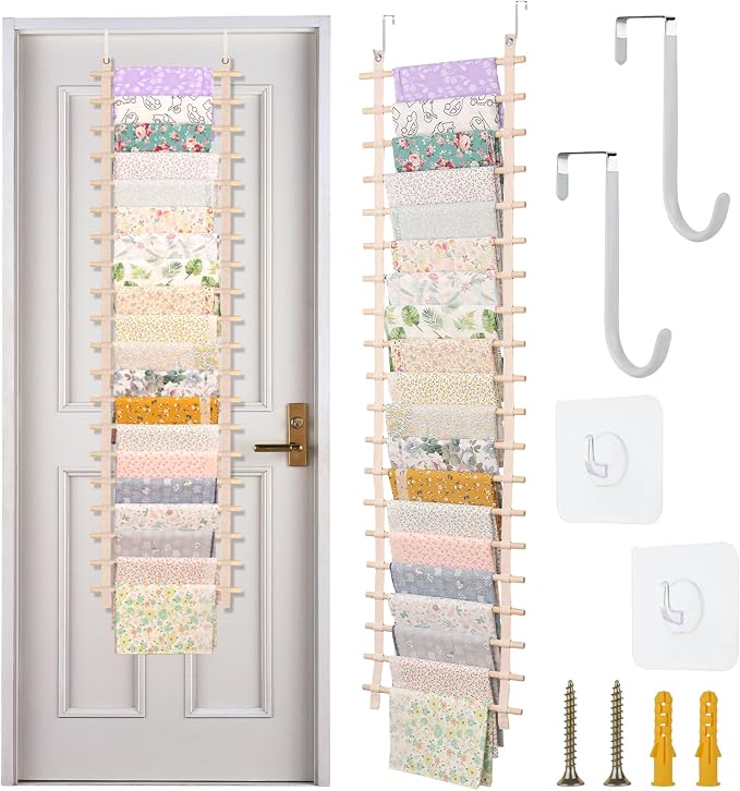 sewing fabric storage: 67 Inch fabric organizer and sewing fabrics organizer by Unknown