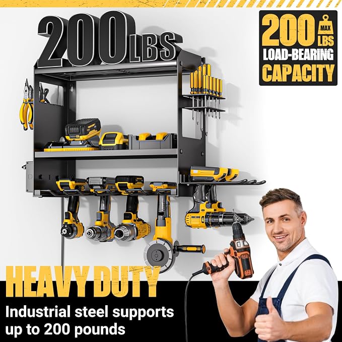 YYR Power Tool Organizer Wall Mount - Image 4