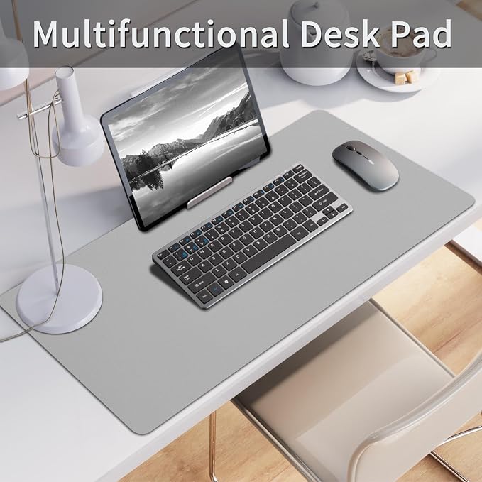 Bloss Large Desk Pad, Desk Pads on Top of Desks, Computer Mat Non-Slip - Image 2