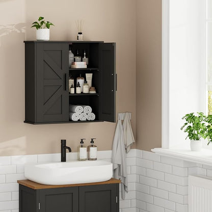 Homleke Bathroom Wall Cabinet, Medicine Cabinet - Image 2
