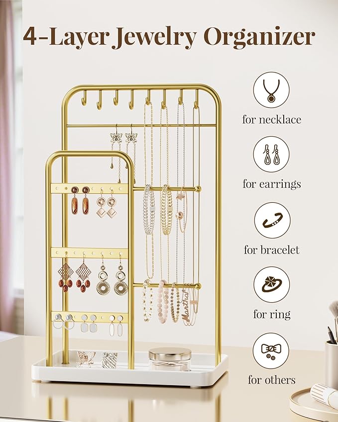 pickpiff Jewelry Holder Stand: Jewelry Display - Image 6