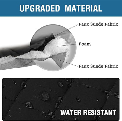 H.VERSAILTEX Couch Arm Covers Water Resistant Armrest Covers - Image 4