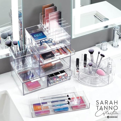 iDesign The Sarah Tanno Collection Lazy Susan Spinning Cosmetic Organizer - Image 6