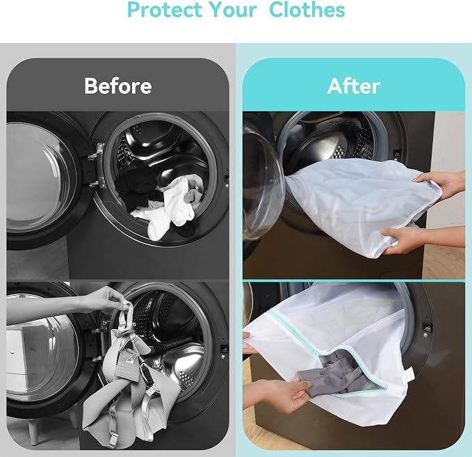 OTraki Mesh Laundry Bag for Delicates 20x24 inch Mesh Wash Bag for Washing - Image 7