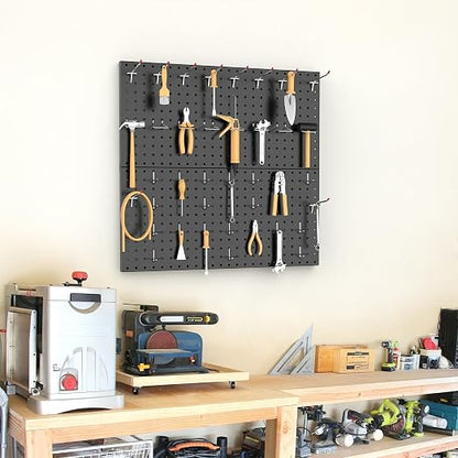 TORACK 2-Pack 12x24 inch Metal Pegboard Panels - Image 2