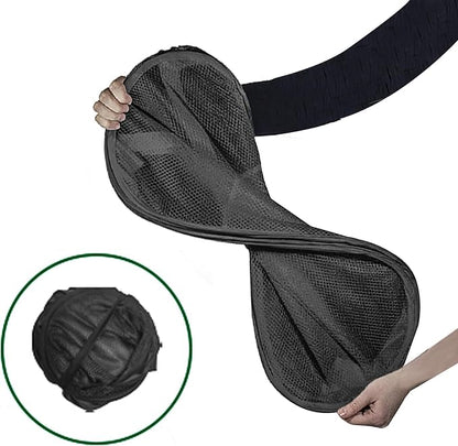 Mesh Pop Up Laundry Hamper, Collapsible Laundry Basket - Image 6