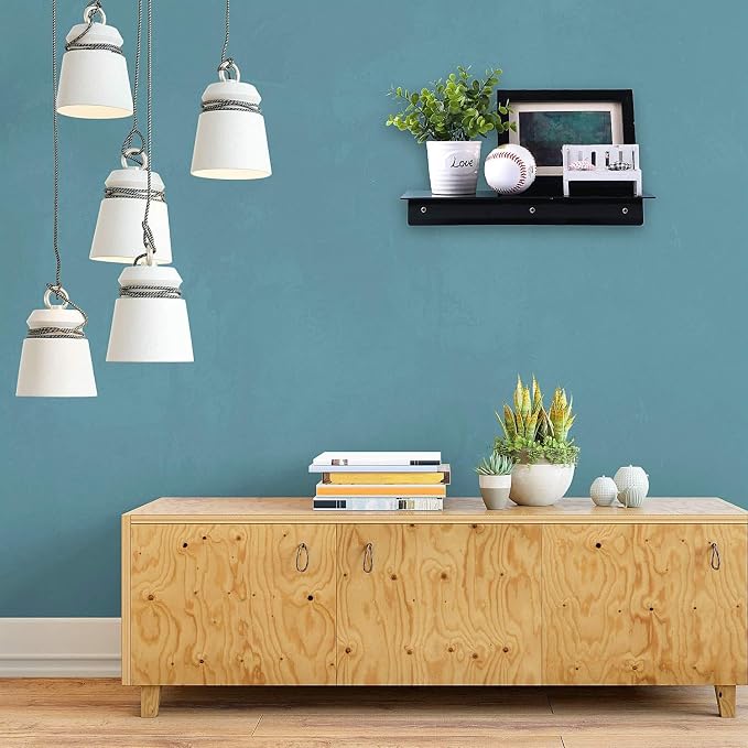 Blulu 8 Pcs Acrylic Floating Shelves - Image 5