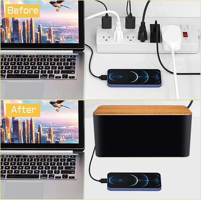 YUANYE Cable Management Box Cable Management Kit - Image 6