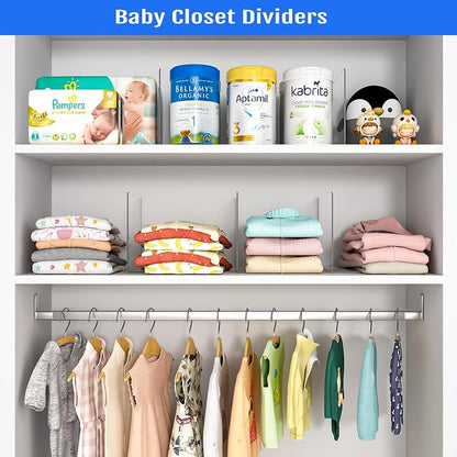 OKPOW Shelf Dividers Closet Organizer - Image 9