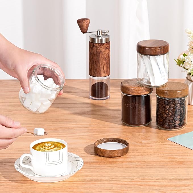 Yangbaga 12Pcs Glass Spice Jars - Image 6