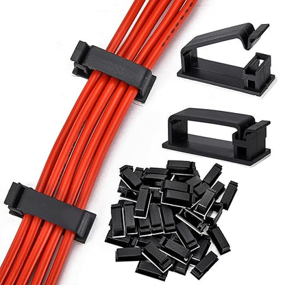 5Pcs Self Adhesive Cable Management Clips, Cable Organizers Wire Clips Cord by MOOCY
