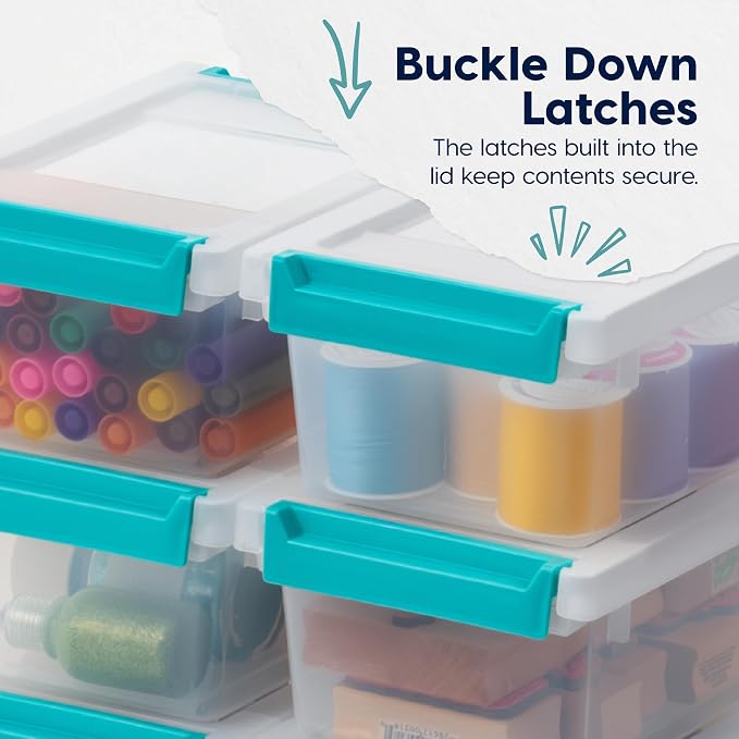 IRIS USA 1 Qt. Craft Storage Bins - Image 8