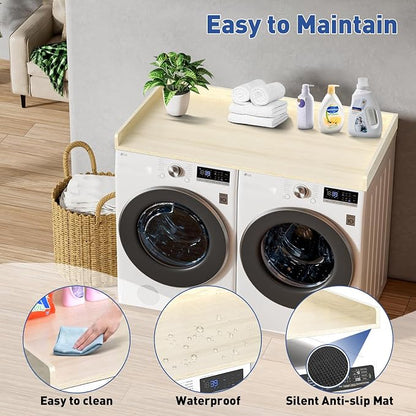 Washer Dryer Countertop: 27.5" x 54" Laundry Topper - Image 7