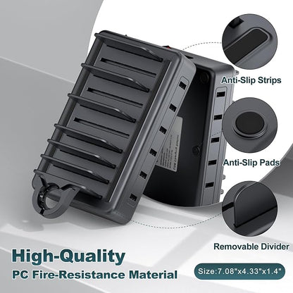 Charging Station for Multiple Devices, 6 in 1 Charger Station Multiple Charging - Image 7