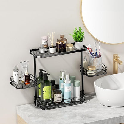 VITVITI 3 Tier Bathroom Organizer Countertop, Metal Wire Bathroom Counter - Image 4