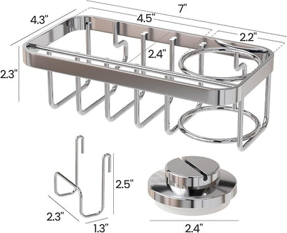 TAILI 4-in-1 Sponge Holder for Kitchen Sink - Image 4