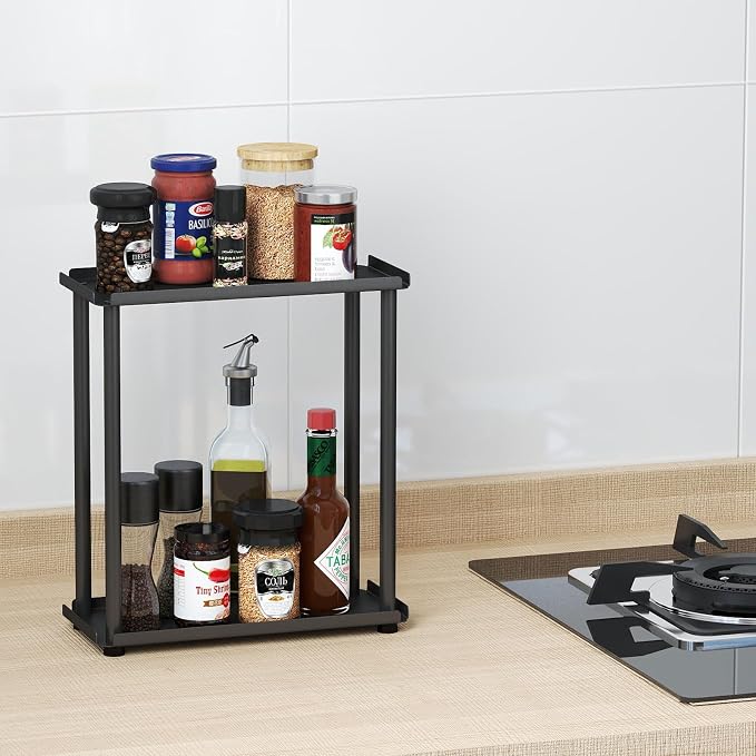 2-Tier Bathroom Countertop Organizer Sink Counter Shelf - Image 5