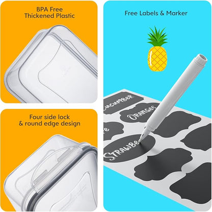 JSCARES 44 PCS Food Storage Container - Image 4