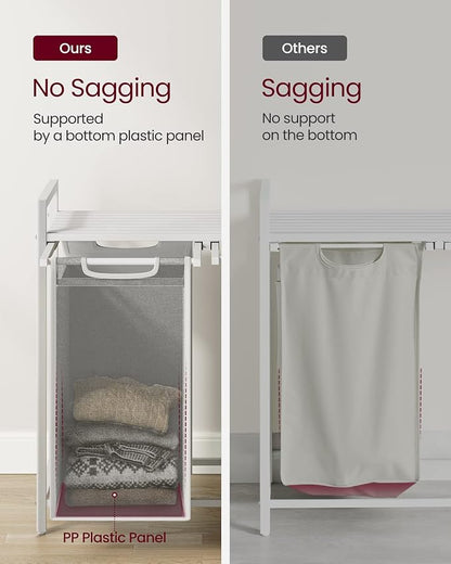 VASAGLE Laundry Hamper, Laundry Basket, Laundry Sorter - Image 6