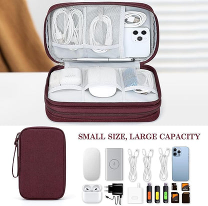 FYY Electronic Organizer, Large Travel Cable Organizer Bag Pouch Electronic - Image 6