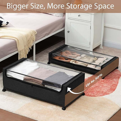 FOUCSSOMEI Under Bed Storage - Image 7