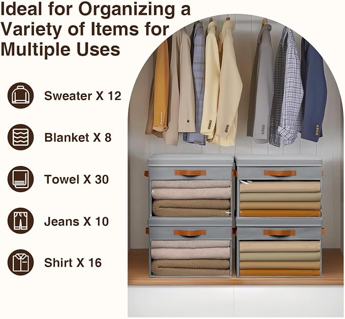 Homsorout Large Storage Bins - Image 6