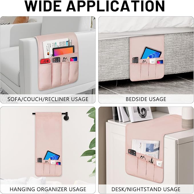 Remote Control Holder for Armchair，Couch Caddy Organizer TV Remote Holder for - Image 3