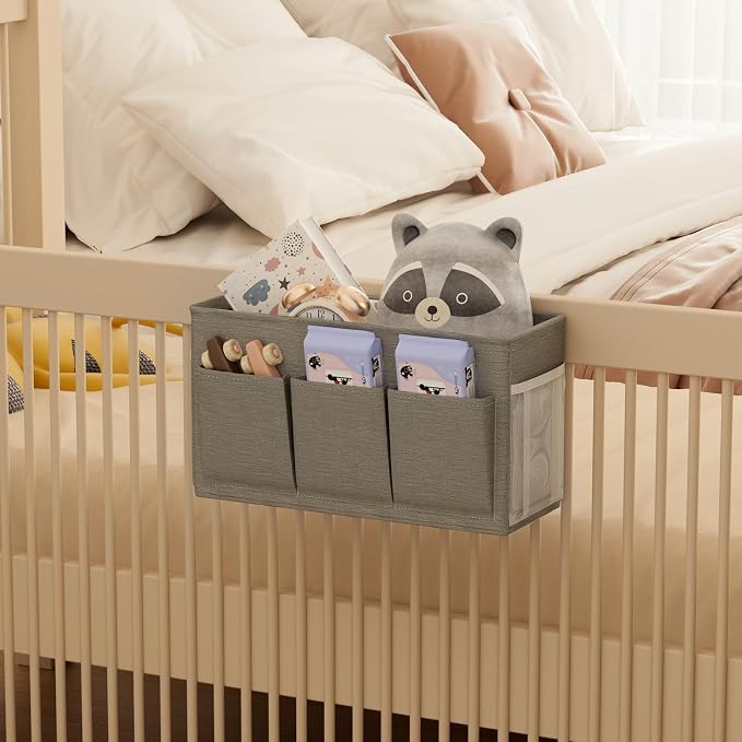 Dual-purpose Bedside Caddy Bedside Organizer, Bed Caddy - Image 7
