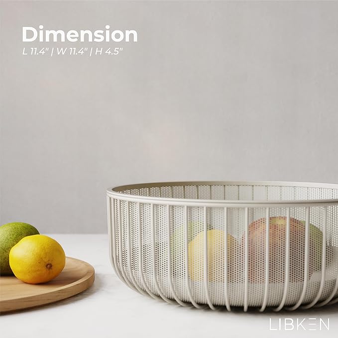 Metal Wire Mesh Fruit Baskets - Image 3