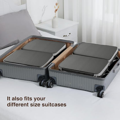 DIMJ Clothes Storage Bag 6 Pack, 19L Compression Storage Bags - Image 3