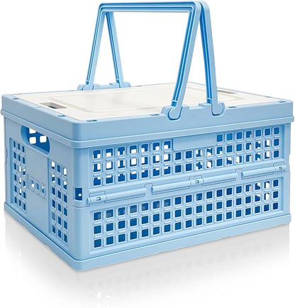 Foldable Small Plastic Baskets by Daixers