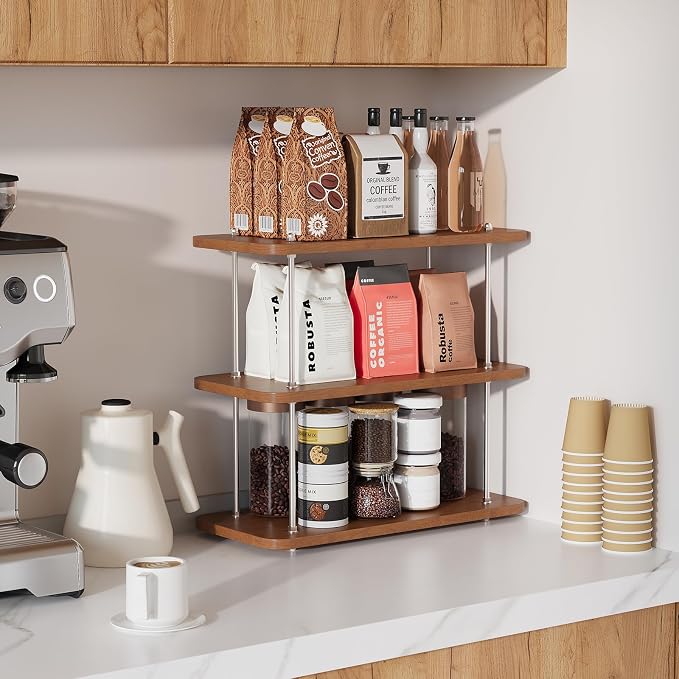Bathroom Counter Organizer, Spices Organizer, Kitchen Countertop Organizers - Image 5
