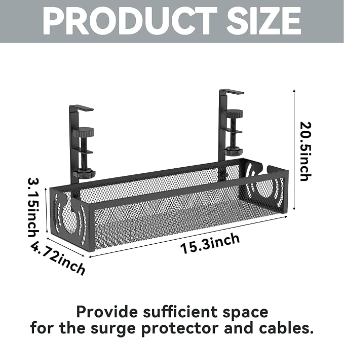 Cable Management, Metal Cable Organizer - Image 5