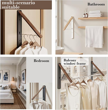 Retractable Wall Mounted Drying Rack - Image 5