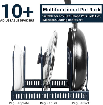 ROOHUA Expandable Pot and Pan Organizer - Image 3