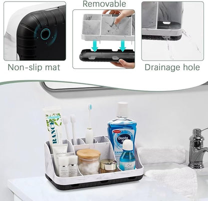 Marble Bathroom Countertop Organizer - Image 3