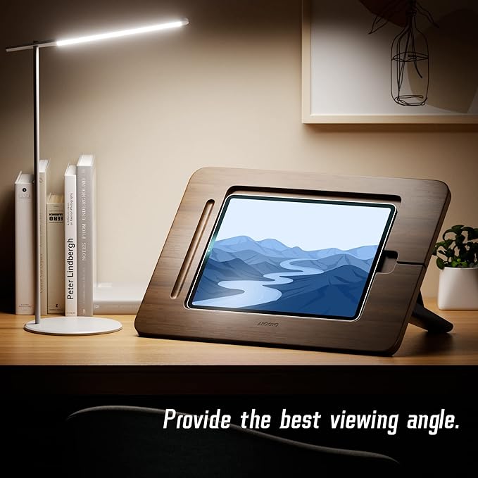 Bamboo Tablet Drawing Stand Tablet Holder - Image 5
