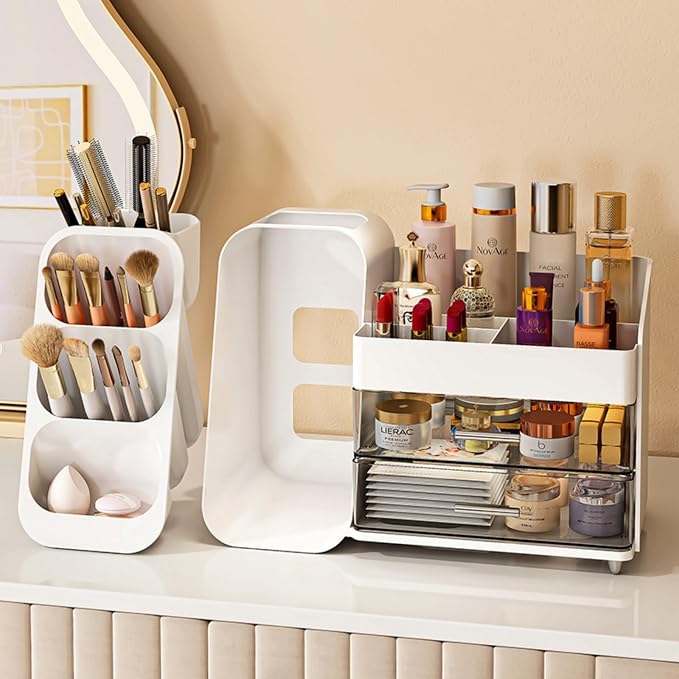 Makeup Organizer with Drawers, Large Capacity Countertop Organizer - Image 7
