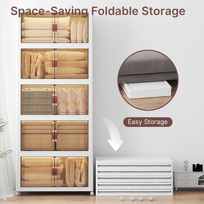 UAMFURI Stackable Storage Bins - Image 2
