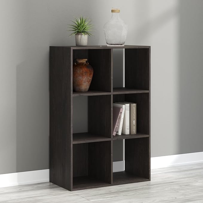 Signature Design by Ashley Piperton 6 Cube Storage Organizer or Bookcase - Image 2
