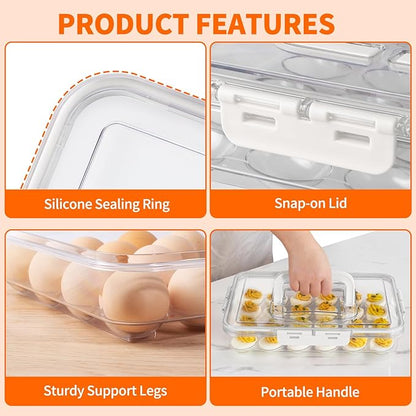 2 Pack Deviled Egg Containers - Image 6