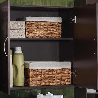 SoBuy Wall Cabinet, Bathroom Storage, 23.6 x 11.8 x 23.6 in, Universal Cabinet - Image 8
