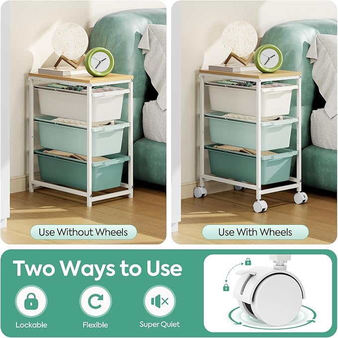 KINGBOARD Slim Rolling Cart - Image 8
