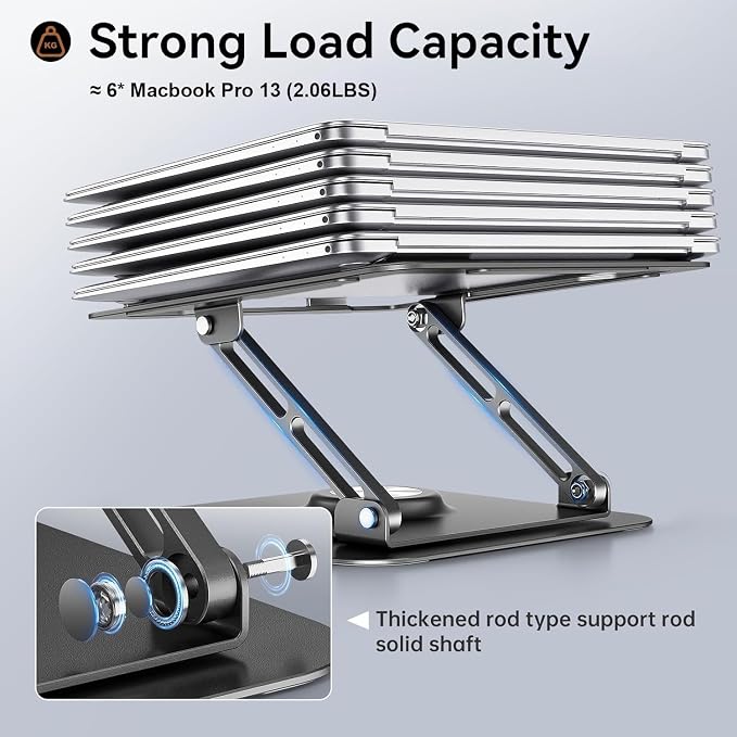 Laptop Stand for Desk, Adjustable Computer Stand - Image 5