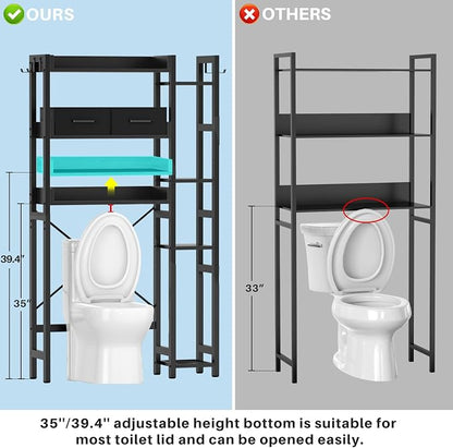 Over The Toilet Storage with 2 Drawers - Image 8
