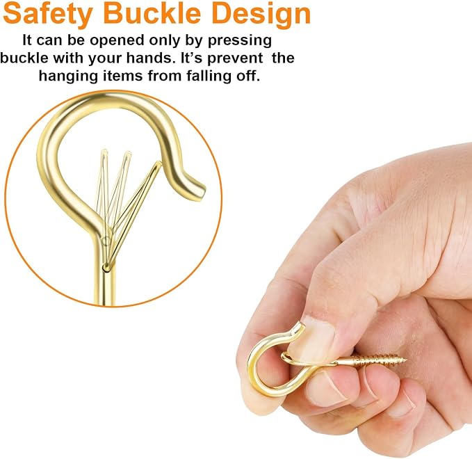 48 PCS Q-Hanger Hooks, Screw Hooks - Image 5