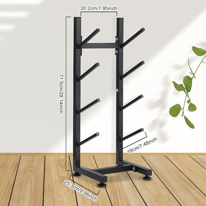 BiJun Skateboard Racks Floor Stand, 4-Layer Skateboard Holder, Snowboard - Image 6